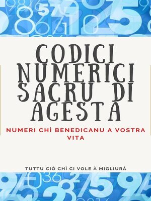 cover image of Codici Numerici Sacru di Agesta